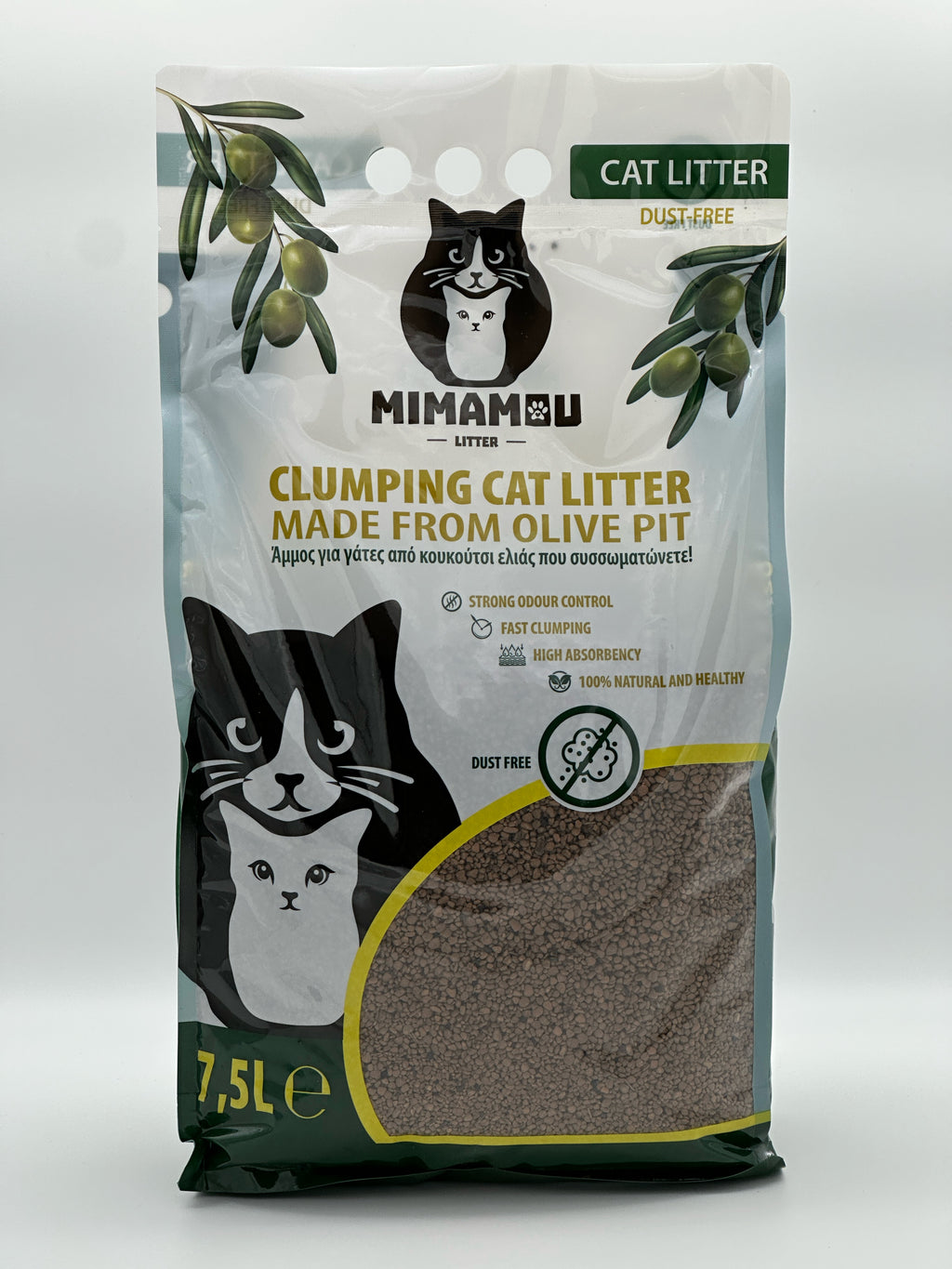 Natürliche Katzenstreu - MIMAMOU
